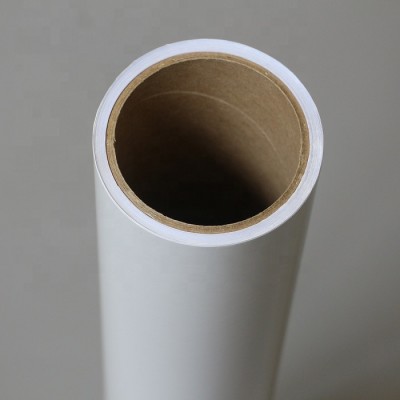 High Glossy Eco Solvent white printing Self Adhesive PVC Vinyl Film Rolls with Grey Glue 1.52*50m